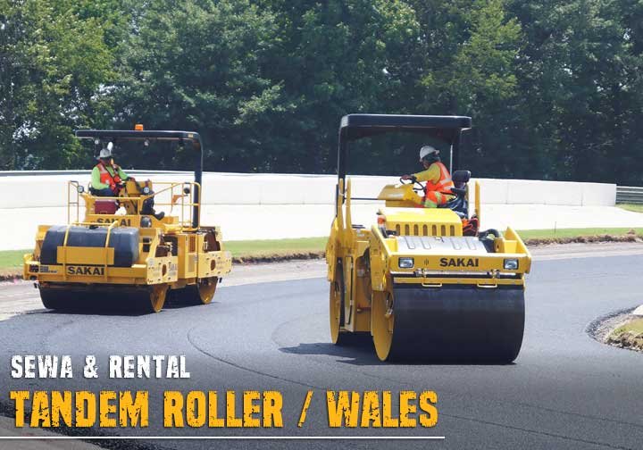 Harga Sewa Wales Tandem Roller Terbaru Juni 2025