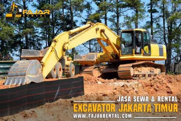 Harga Jasa Sewa Excavator Jakarta Timur