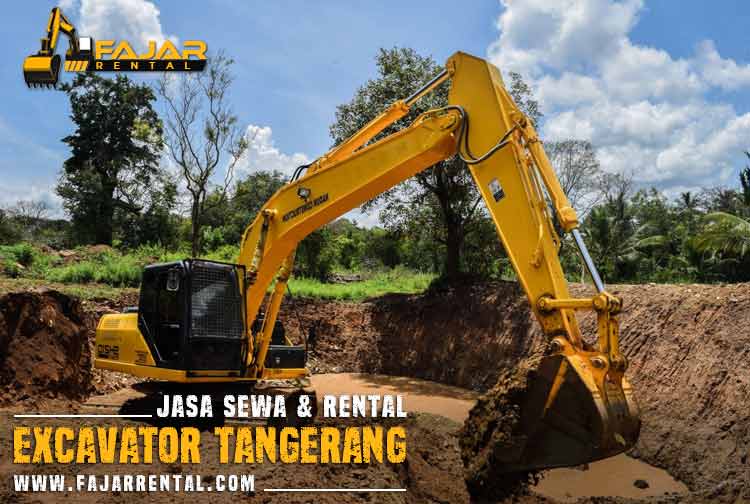 Harga Jasa Sewa Excavator Tangerang