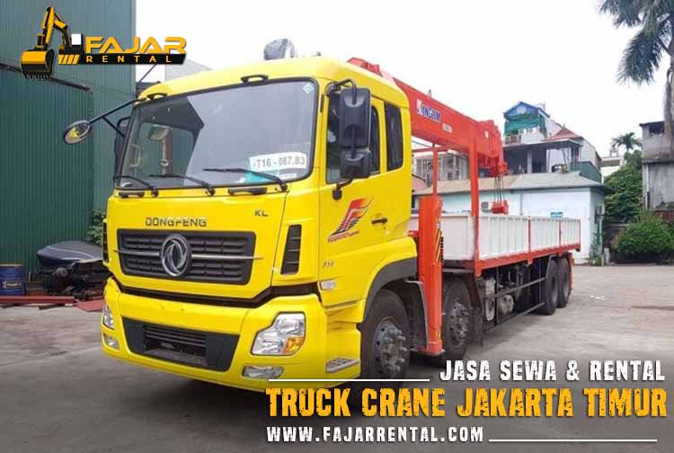 Harga Jasa Sewa Truck Crane Jakarta Timur